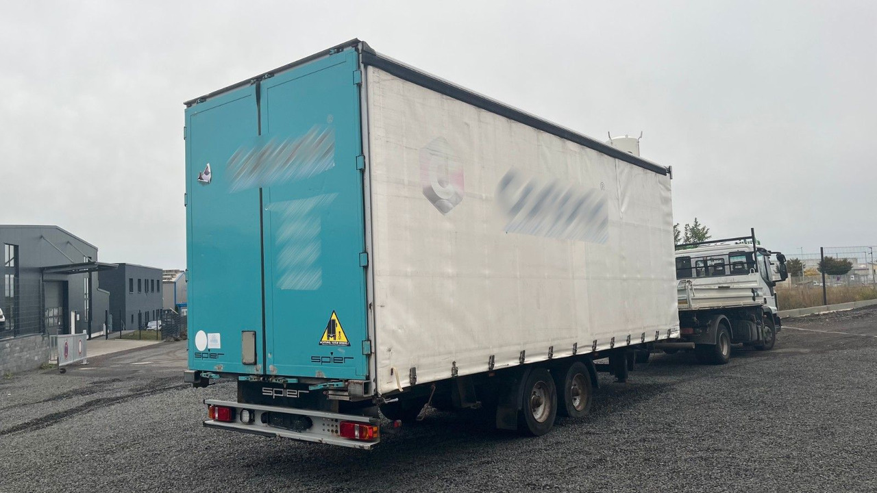 Spier ZPL 255 Tandem Anhänger BPW Achsen - Curtainsider trailer: picture 4 Spier ZPL 255 Tandem Anhänger BPW Achsen - Curtainsider trailer: picture 4