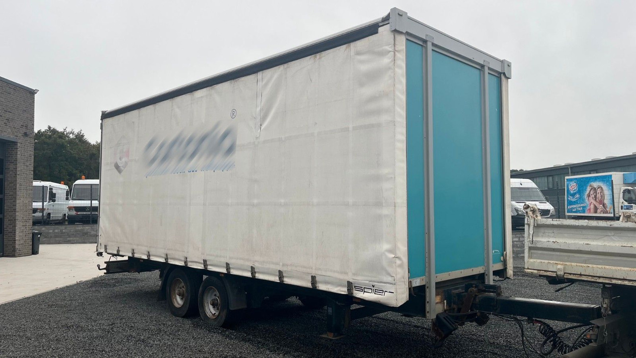 Spier ZPL 255 Tandem Anhänger BPW Achsen - Curtainsider trailer: picture 5 Spier ZPL 255 Tandem Anhänger BPW Achsen - Curtainsider trailer: picture 5