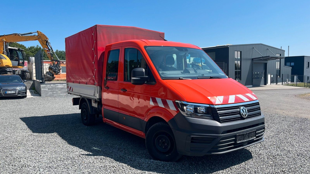 Volkswagen Crafter Pritsche Plane 35 DOKA mittellang RWD - Curtain side van, Combi van: picture 3 Volkswagen Crafter Pritsche Plane 35 DOKA mittellang RWD - Curtain side van, Combi van: picture 3