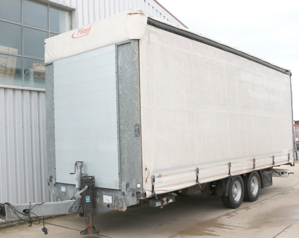 Fliegl TPS 118 Tandem Anh. 11,8t verzinkt + EDSCHA - Curtainsider trailer: picture 1 Fliegl TPS 118 Tandem Anh. 11,8t verzinkt + EDSCHA - Curtainsider trailer: picture 1