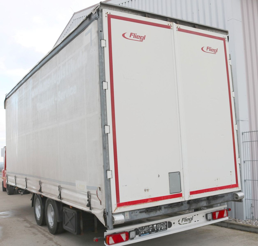 Fliegl TPS 118 Tandem Anh. 11,8t verzinkt + EDSCHA - Curtainsider trailer: picture 2 Fliegl TPS 118 Tandem Anh. 11,8t verzinkt + EDSCHA - Curtainsider trailer: picture 2