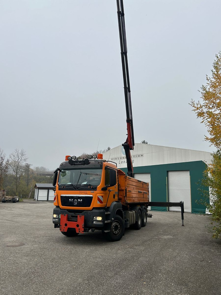 MAN TGS 33.400 6x4 Kipper Palfinger Kran - Tipper, Crane truck: picture 3 MAN TGS 33.400 6x4 Kipper Palfinger Kran - Tipper, Crane truck: picture 3