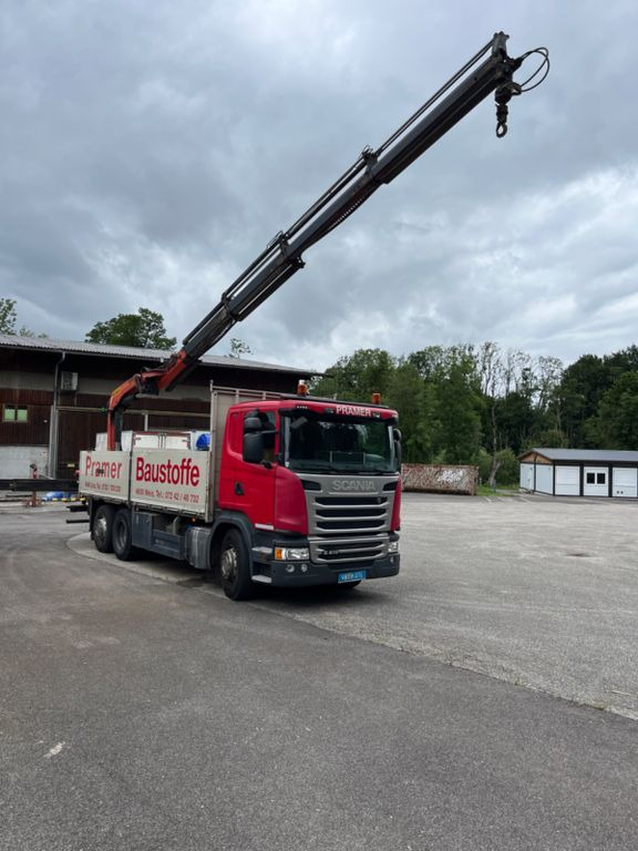 Scania G 410 LG 6x2 Kran Palfinger 20001 - Dropside/ Flatbed truck, Crane truck: picture 2 Scania G 410 LG 6x2 Kran Palfinger 20001 - Dropside/ Flatbed truck, Crane truck: picture 2