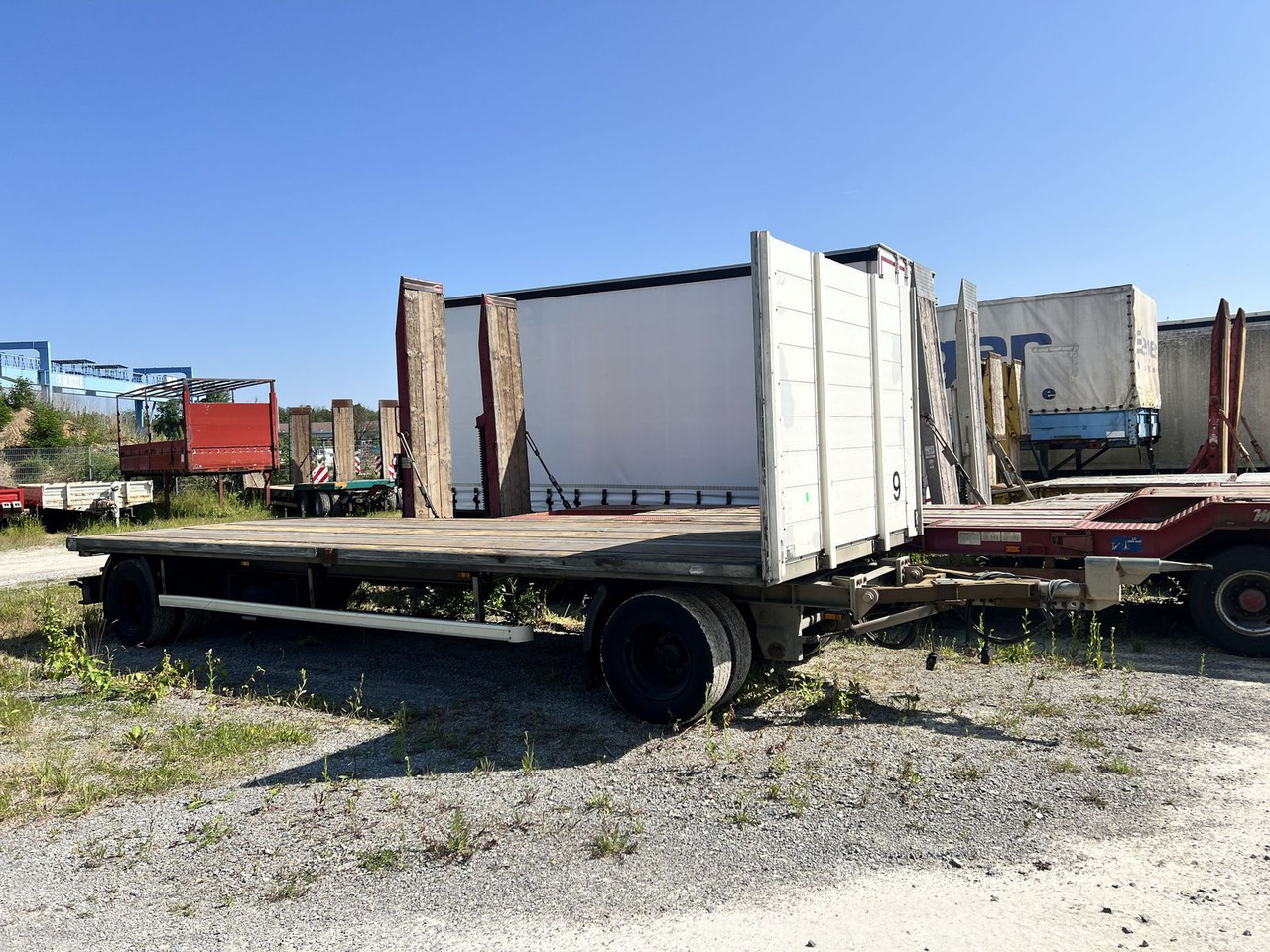 Ackermann 2 Achs Jumbo Pritschenanhänger Mega - Dropside/ Flatbed trailer: picture 3 Ackermann 2 Achs Jumbo Pritschenanhänger Mega - Dropside/ Flatbed trailer: picture 3