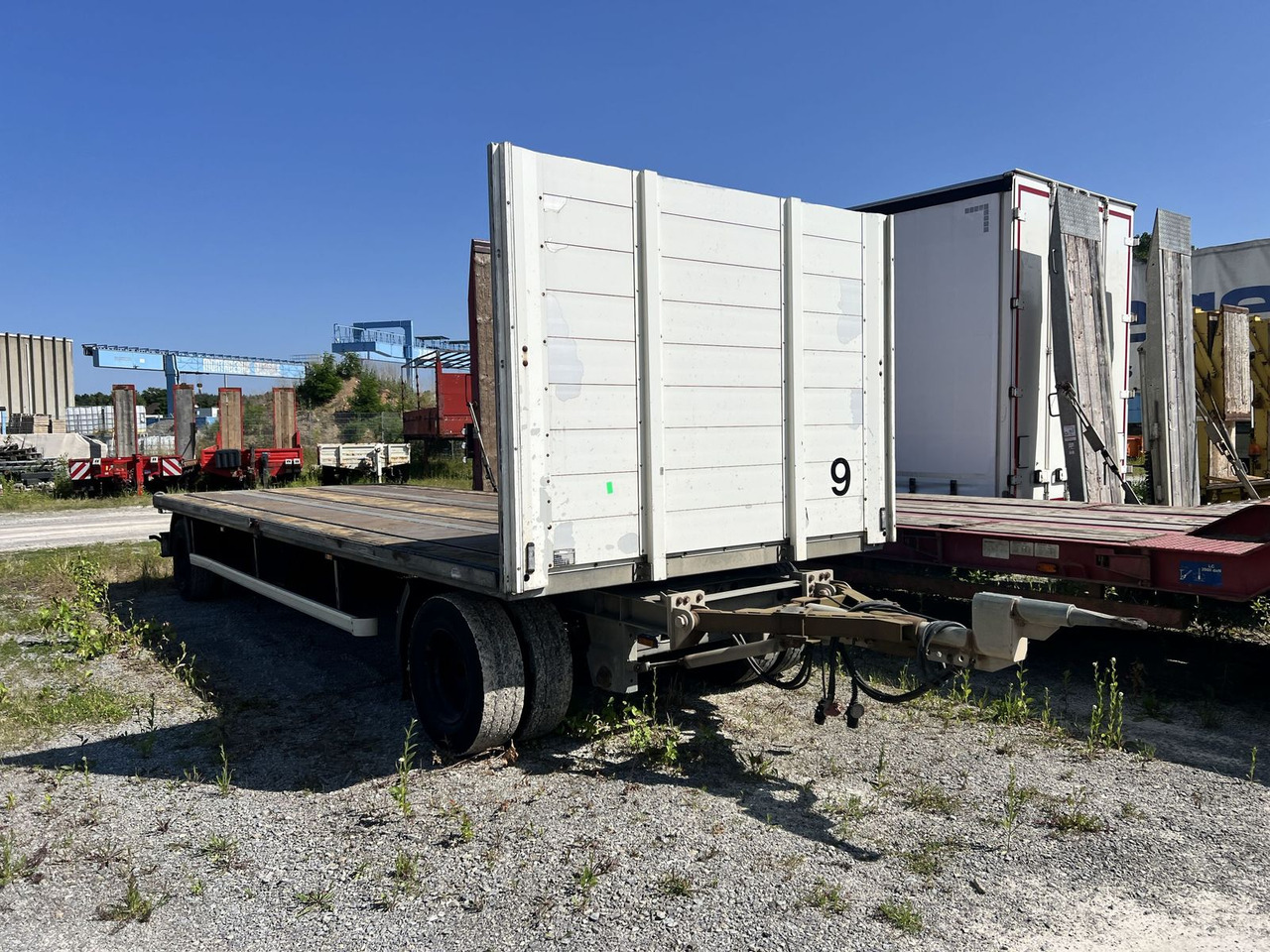 Ackermann 2 Achs Jumbo Pritschenanhänger Mega - Dropside/ Flatbed trailer: picture 4 Ackermann 2 Achs Jumbo Pritschenanhänger Mega - Dropside/ Flatbed trailer: picture 4