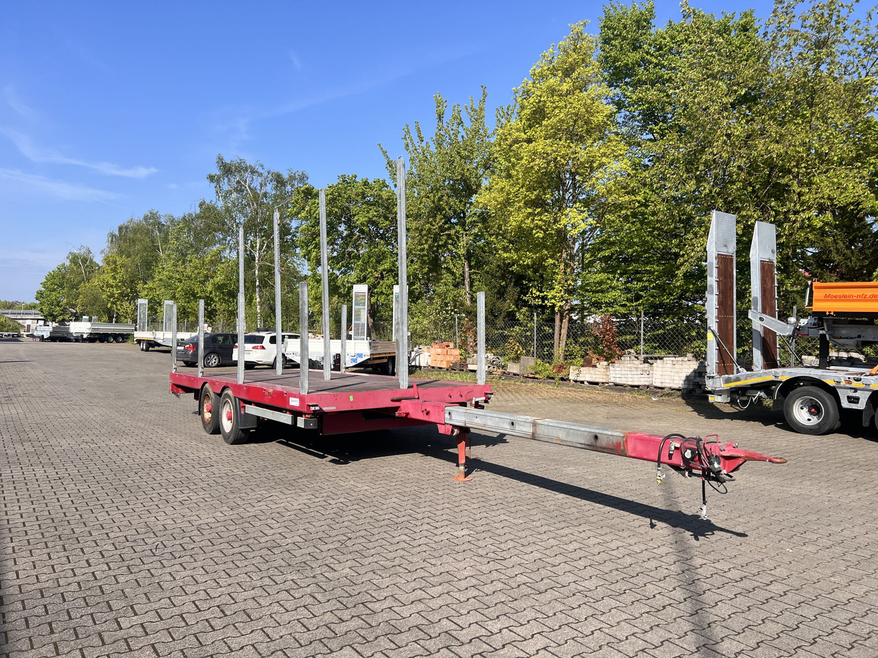 Auwaerter X-LTL110 Tandempritsche, ausziehbar - Timber trailer: picture 2 Auwaerter X-LTL110 Tandempritsche, ausziehbar - Timber trailer: picture 2