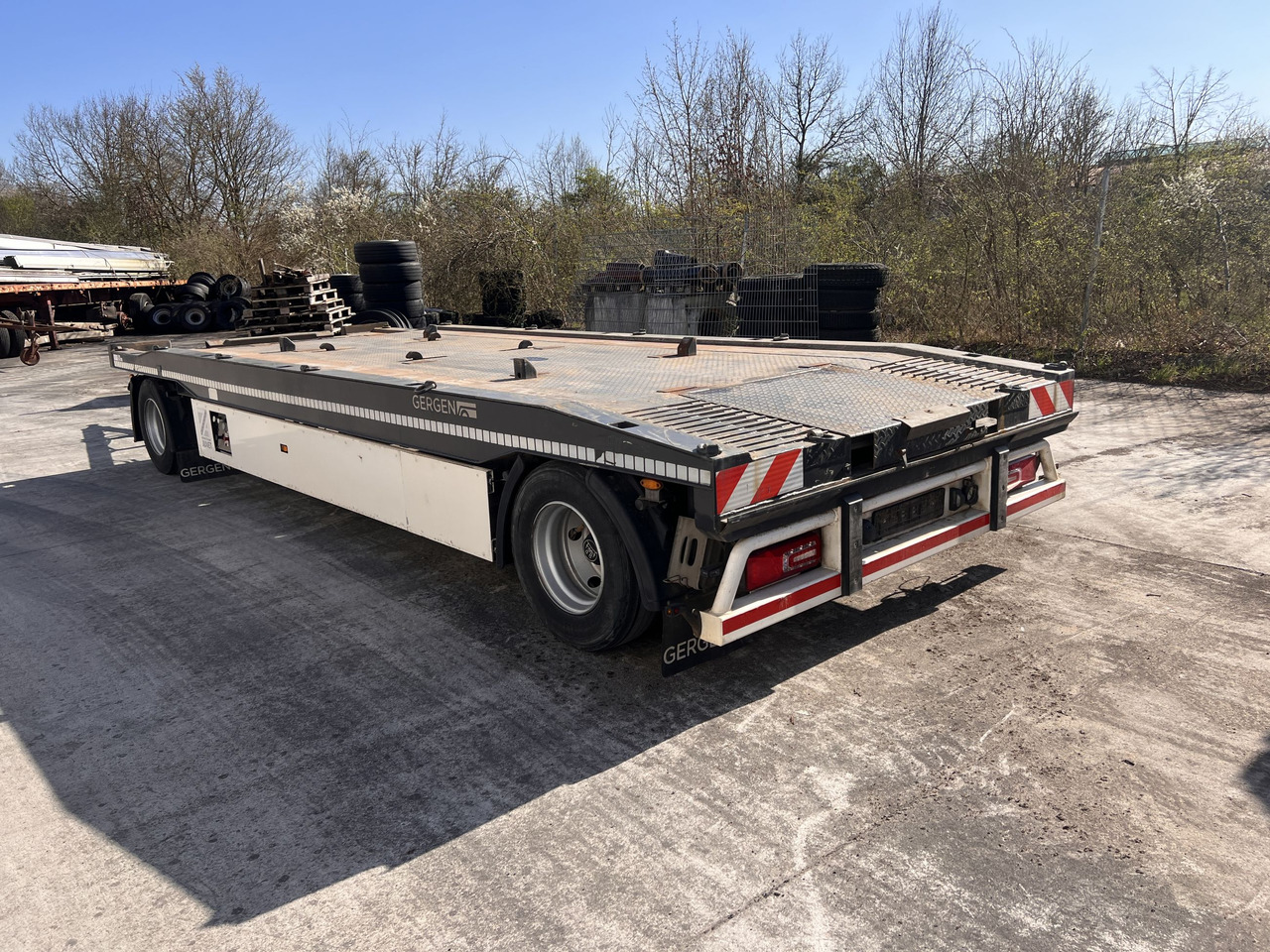 Gergen TBCA 18H 2 Achs Kombianhänger- Tieflader - Container transporter/ Swap body trailer: picture 5 Gergen TBCA 18H 2 Achs Kombianhänger- Tieflader - Container transporter/ Swap body trailer: picture 5