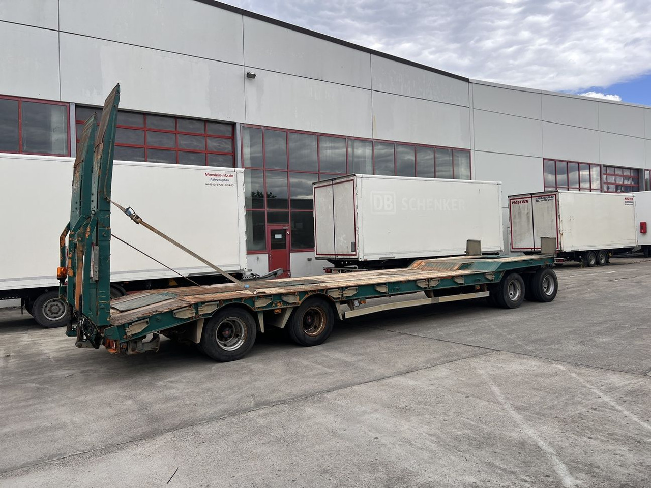 Humbaur HTD 409525-4A 4 Achs Tiefladeranhänger, kein Müller Mitteltal - Low loader trailer: picture 5 Humbaur HTD 409525-4A 4 Achs Tiefladeranhänger, kein Müller Mitteltal - Low loader trailer: picture 5