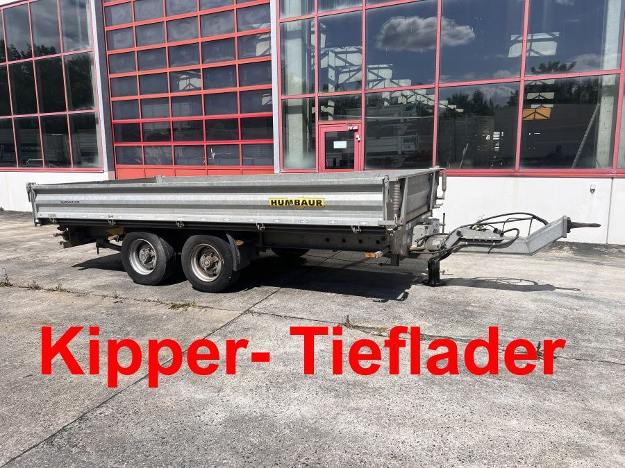 Tipper trailer Humbaur  Tandemkipper- Tieflader: picture 1