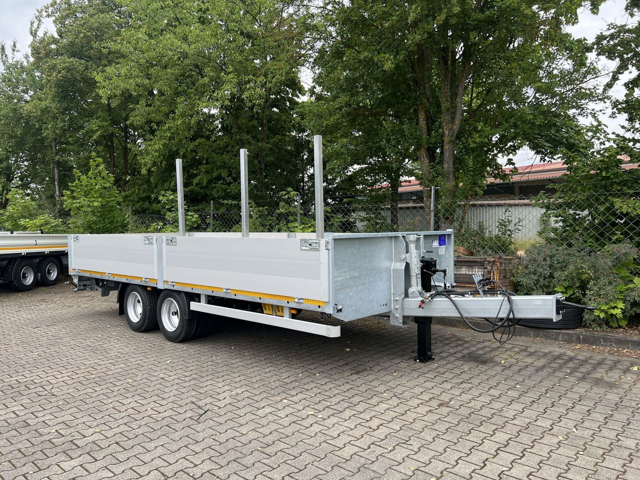 Möslein 14,4 t GG Tandem- Pritschenanhänger- Tieflader - Dropside/ Flatbed trailer: picture 3 Möslein 14,4 t GG Tandem- Pritschenanhänger- Tieflader - Dropside/ Flatbed trailer: picture 3