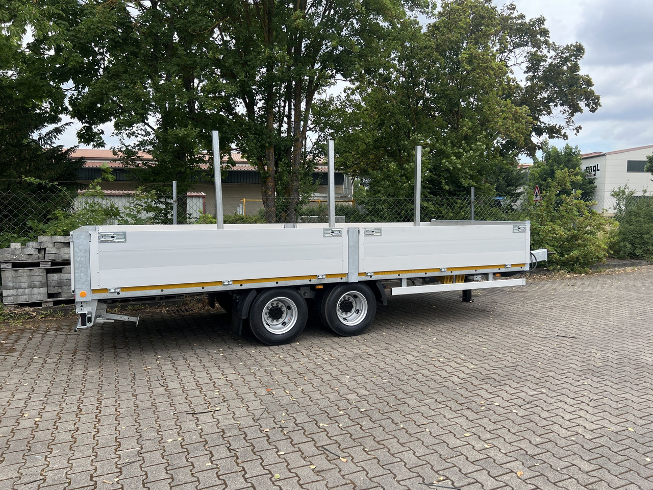New Dropside/ Flatbed trailer Möslein THT 14,4 G 6,2 L  14,4 t Tandem- Pritschenanhänger- Tieflader: picture 6 New Dropside/ Flatbed trailer Möslein THT 14,4 G 6,2 L  14,4 t Tandem- Pritschenanhänger- Tieflader: picture 6