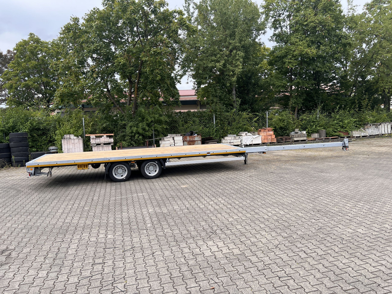 New Dropside/ Flatbed trailer Möslein THT 14-G 7,20 ausziehbar 13,9 t Tandemanhänger- Tieflader, ausziehbar: picture 9 New Dropside/ Flatbed trailer Möslein THT 14-G 7,20 ausziehbar 13,9 t Tandemanhänger- Tieflader, ausziehbar: picture 9