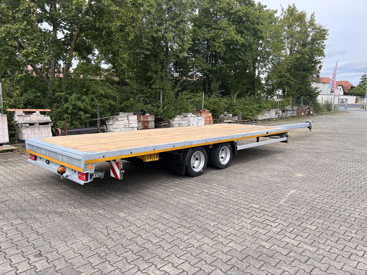 New Dropside/ Flatbed trailer Möslein THT 14-G 7,20 ausziehbar 13,9 t Tandemanhänger- Tieflader, ausziehbar: picture 7 New Dropside/ Flatbed trailer Möslein THT 14-G 7,20 ausziehbar 13,9 t Tandemanhänger- Tieflader, ausziehbar: picture 7