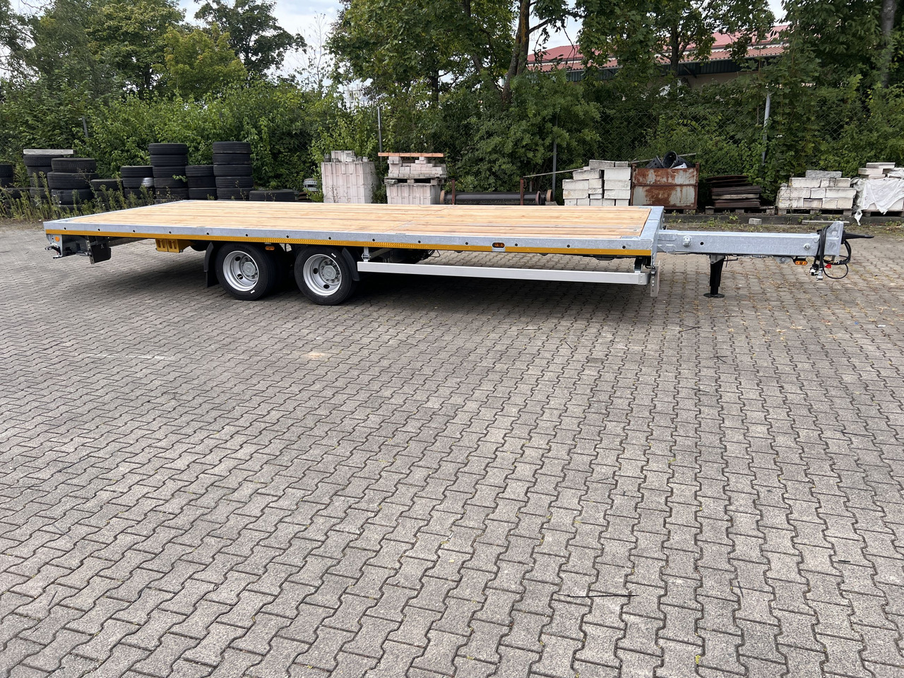 New Dropside/ Flatbed trailer Möslein THT 14-G 7,20 ausziehbar 13,9 t Tandemanhänger- Tieflader, ausziehbar: picture 6 New Dropside/ Flatbed trailer Möslein THT 14-G 7,20 ausziehbar 13,9 t Tandemanhänger- Tieflader, ausziehbar: picture 6