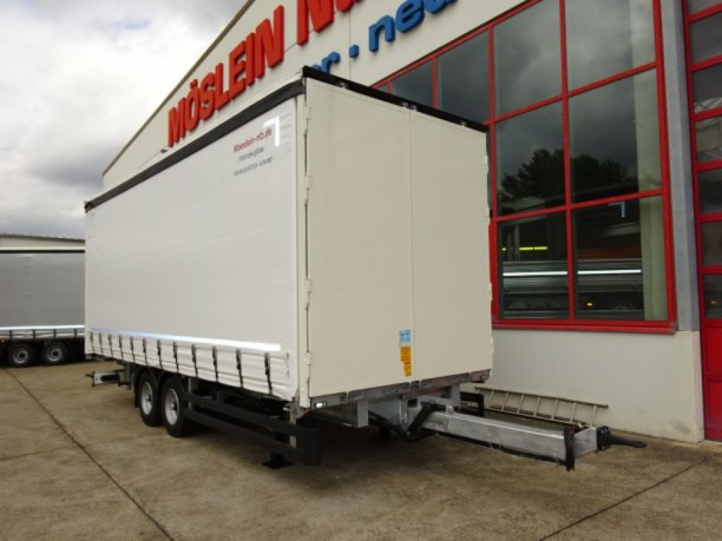 New Curtainsider trailer Möslein TPW 105 D Schwebheim  Tandem- Planenanhänger Durchladen: picture 13