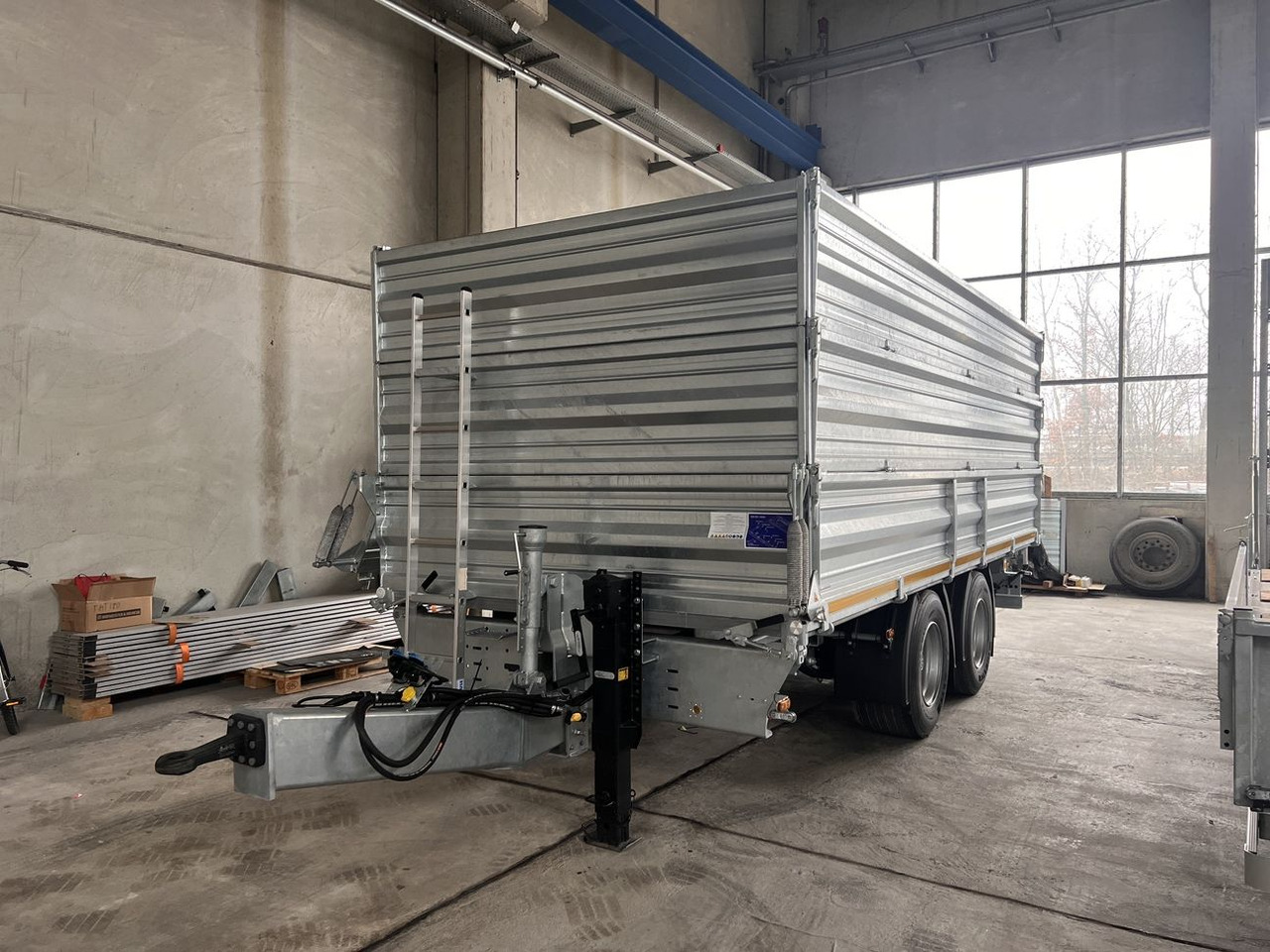 Möslein TTD 19 AB 19 t Tandem Kipper Tieflader2 x Aufsatzbordwänden-- Neufahrzeug -- - Tipper trailer: picture 3 Möslein TTD 19 AB 19 t Tandem Kipper Tieflader2 x Aufsatzbordwänden-- Neufahrzeug -- - Tipper trailer: picture 3