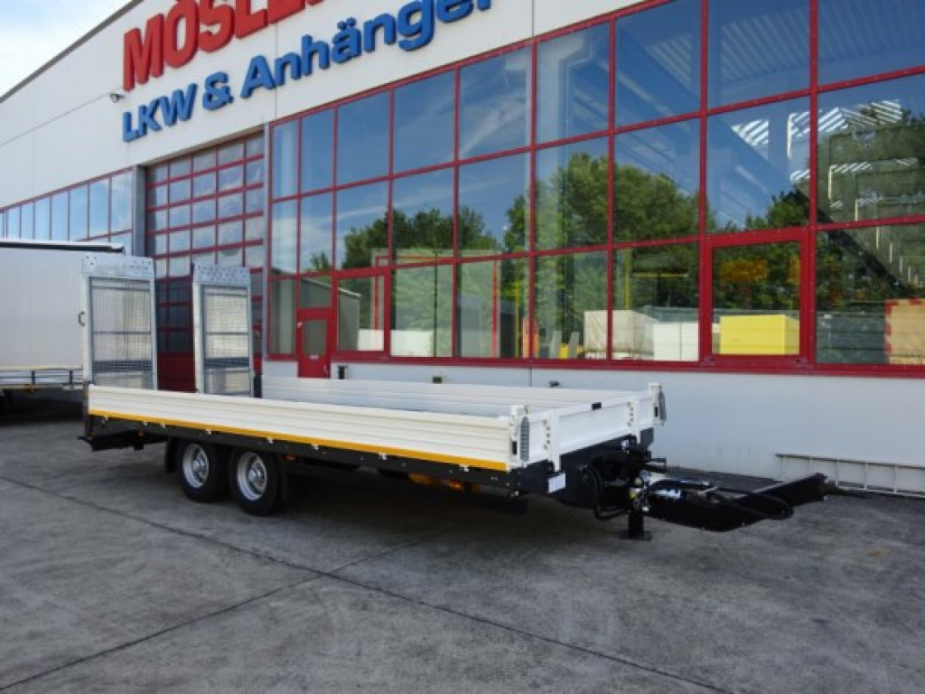 Möslein TTT 11-6,2 BR Weiß Tandemtieflader mit breiten RampenNeufahrzeug - Low loader trailer: picture 3 Möslein TTT 11-6,2 BR Weiß Tandemtieflader mit breiten RampenNeufahrzeug - Low loader trailer: picture 3