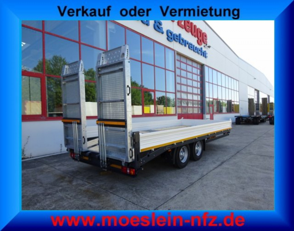 Möslein TTT 11-6,2 BR Weiß  Tandemtieflader mit breiten RampenNeufahrzeug - Low loader trailer: picture 1 Möslein TTT 11-6,2 BR Weiß  Tandemtieflader mit breiten RampenNeufahrzeug - Low loader trailer: picture 1