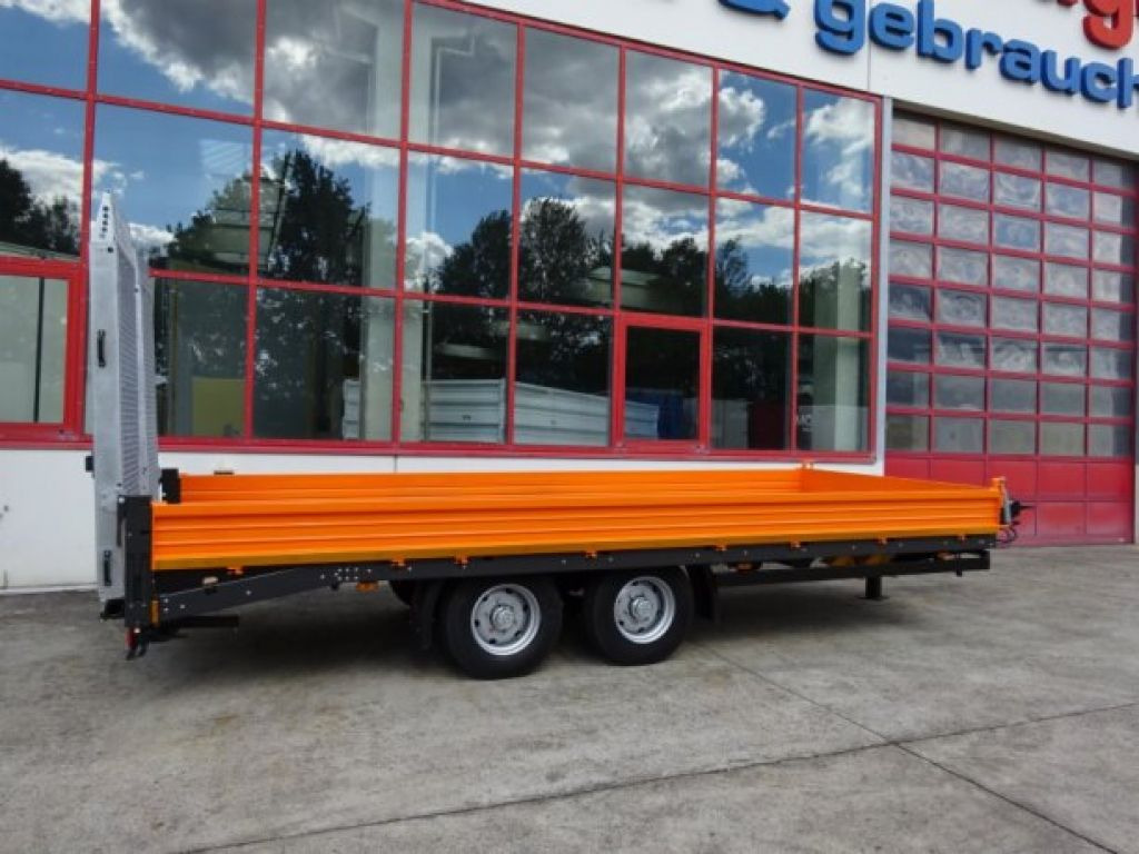 Möslein TTT-11 6,20 Orange Neuer Tandemtieflader - Low loader trailer: picture 2 Möslein TTT-11 6,20 Orange Neuer Tandemtieflader - Low loader trailer: picture 2