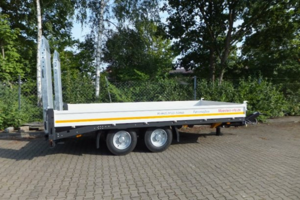 Möslein TTT 13- 5,2 Weiß  Neuer Tandemtieflader 13 t GG - Low loader trailer: picture 3 Möslein TTT 13- 5,2 Weiß  Neuer Tandemtieflader 13 t GG - Low loader trailer: picture 3