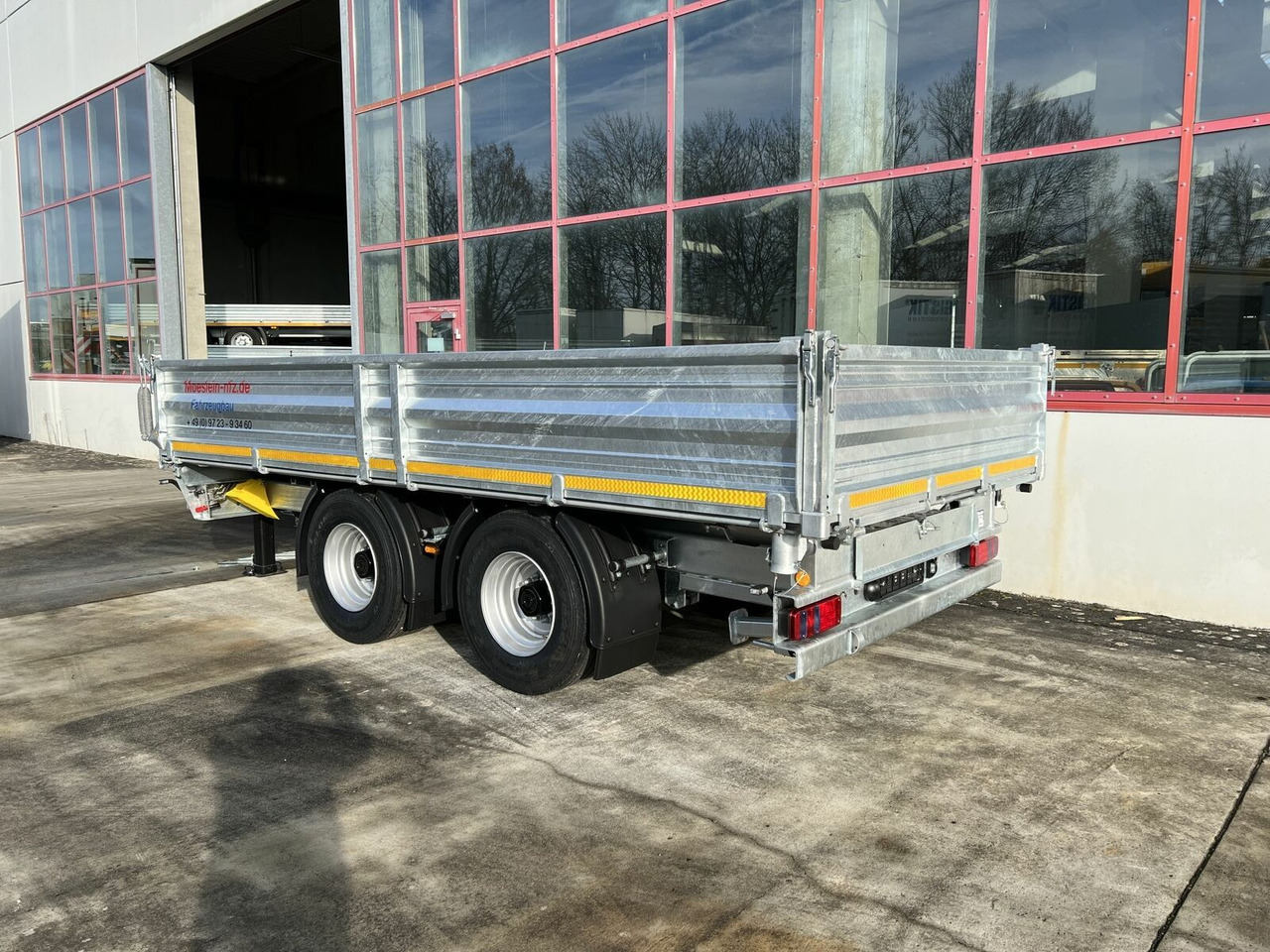 Möslein neuer 19 t Tandemkipper- Tieflader - Tipper trailer: picture 2 Möslein neuer 19 t Tandemkipper- Tieflader - Tipper trailer: picture 2