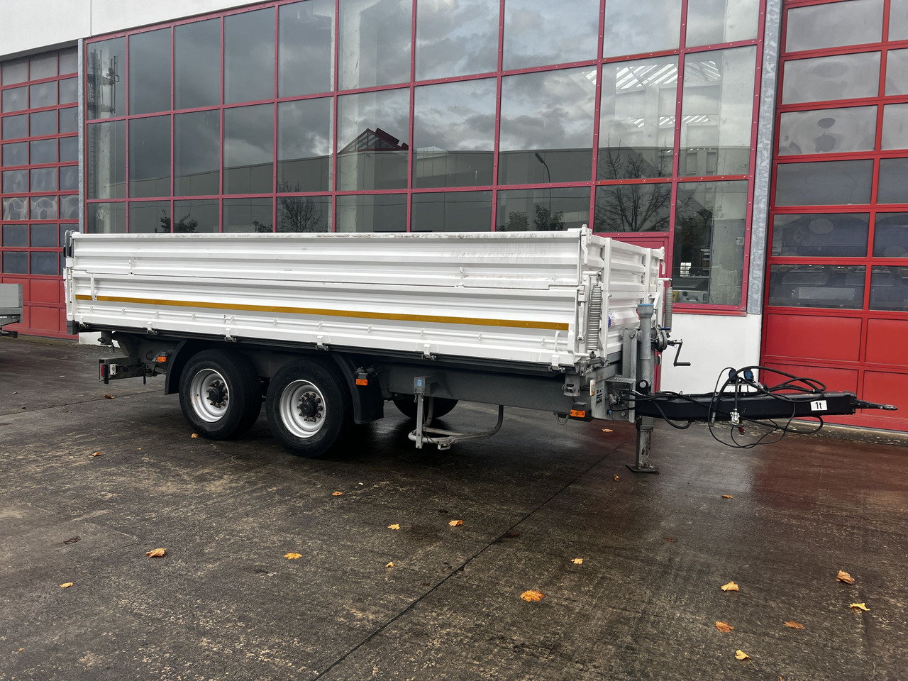 Schmid Fahrzeugbau DK 135 AR 13,5 t Tandemkipper mit Aufsatzbordwänden - Tipper trailer: picture 3 Schmid Fahrzeugbau DK 135 AR 13,5 t Tandemkipper mit Aufsatzbordwänden - Tipper trailer: picture 3