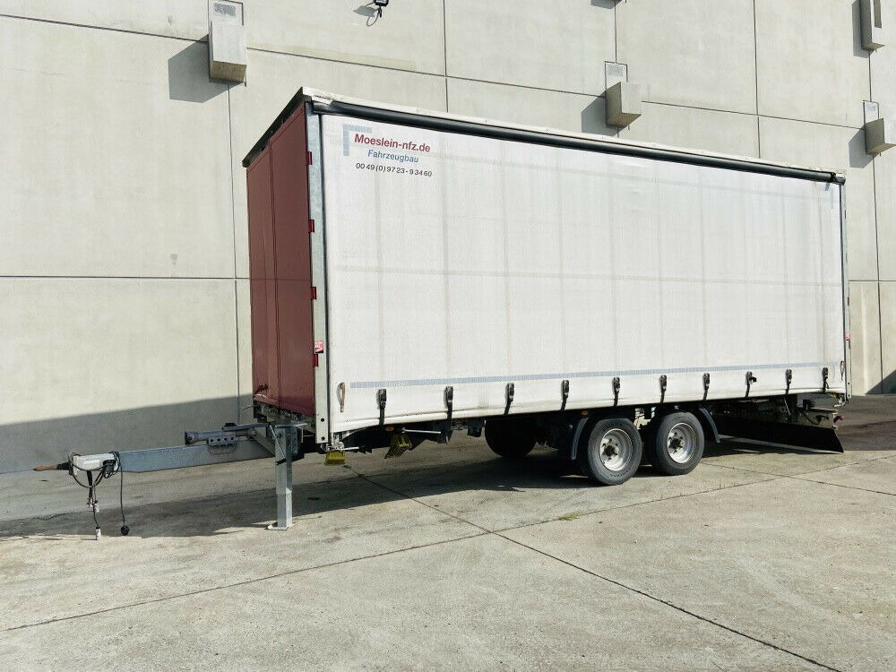 Tandem- Schiebeplanenanhänger zum Durchladen - Curtainsider trailer: picture 5 Tandem- Schiebeplanenanhänger zum Durchladen - Curtainsider trailer: picture 5