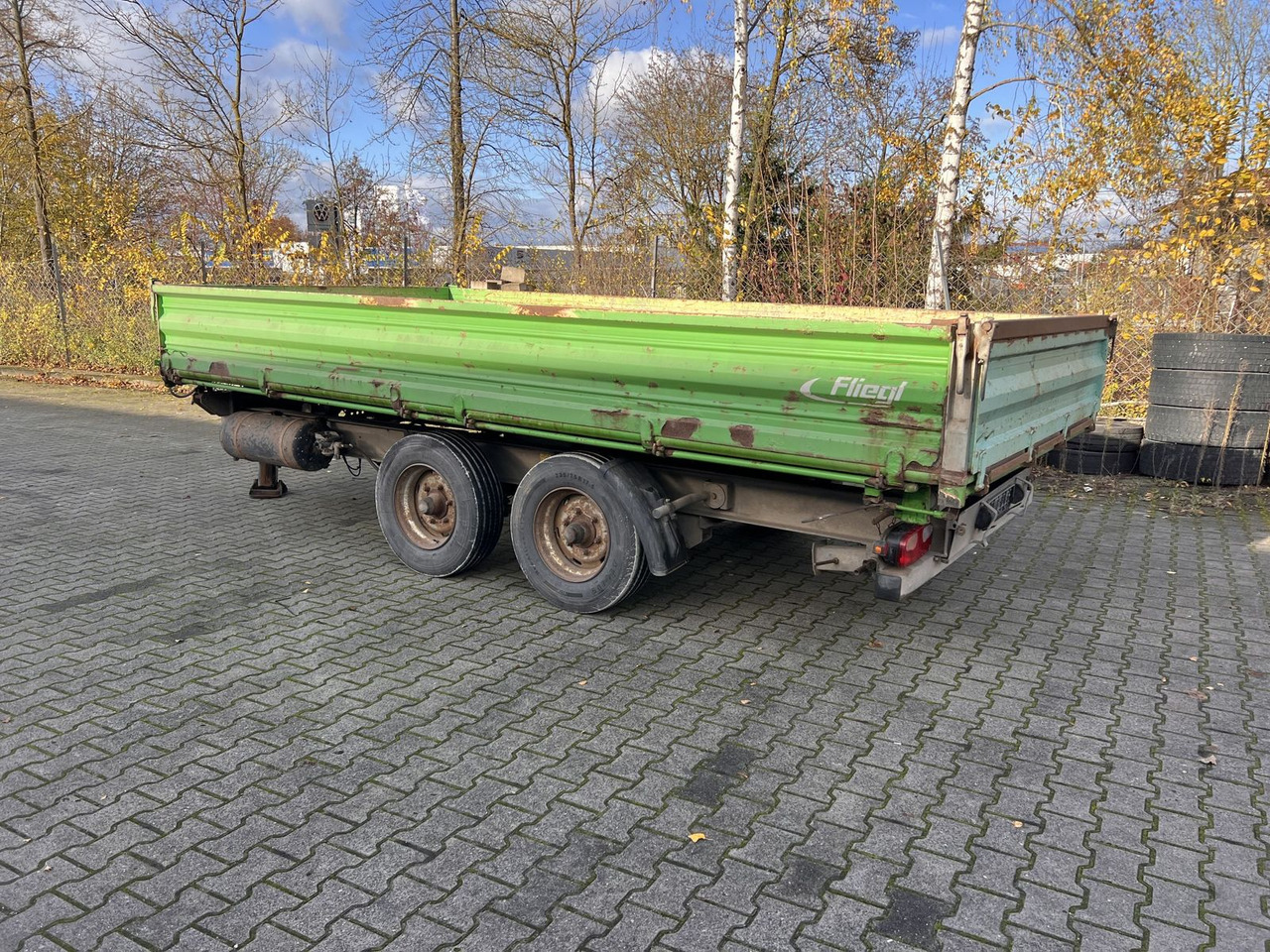 Tandemkipper- Tieflader - Tipper trailer: picture 3 Tandemkipper- Tieflader - Tipper trailer: picture 3