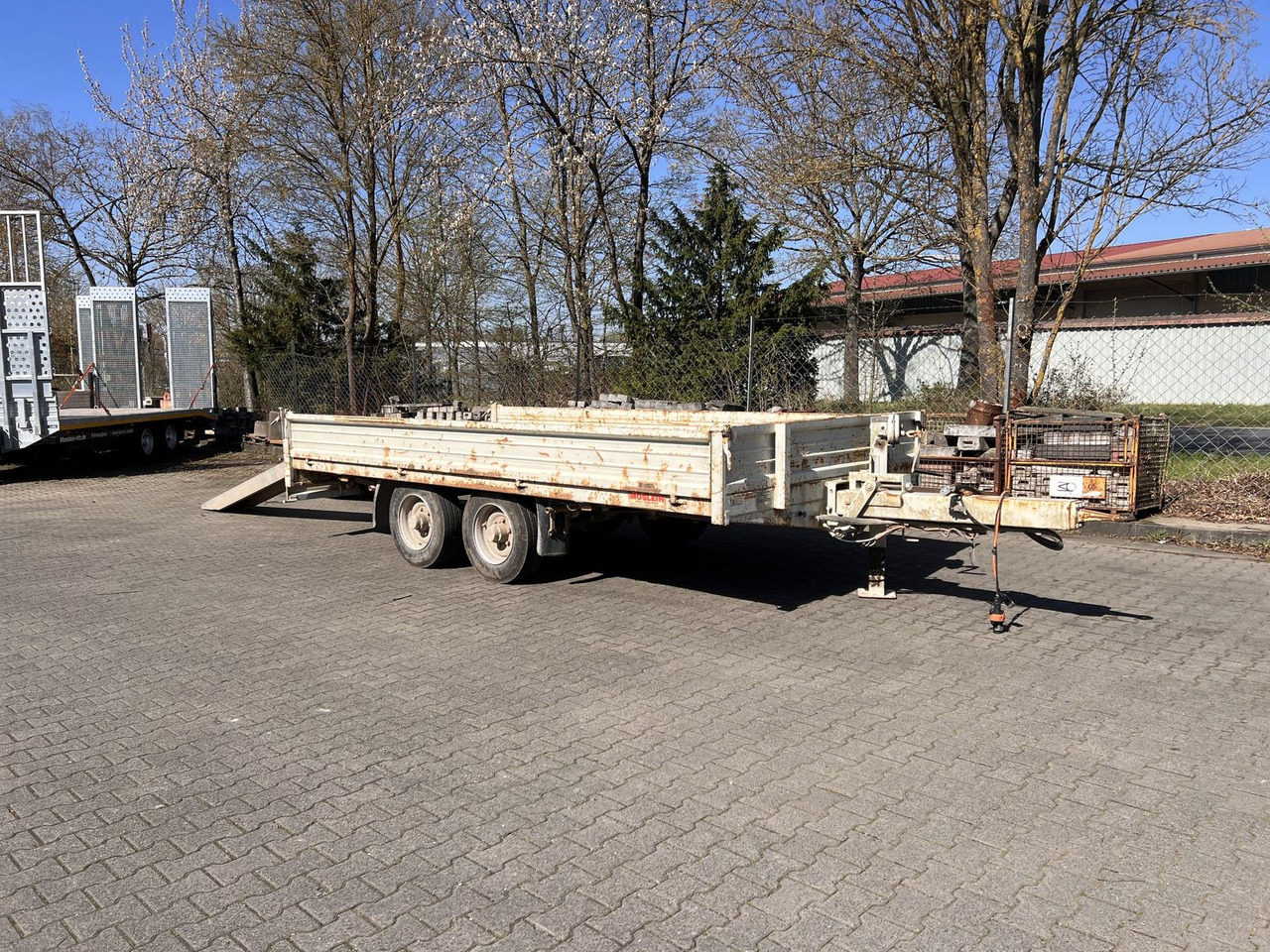 Tandemtieflader - Low loader trailer: picture 3 Tandemtieflader - Low loader trailer: picture 3