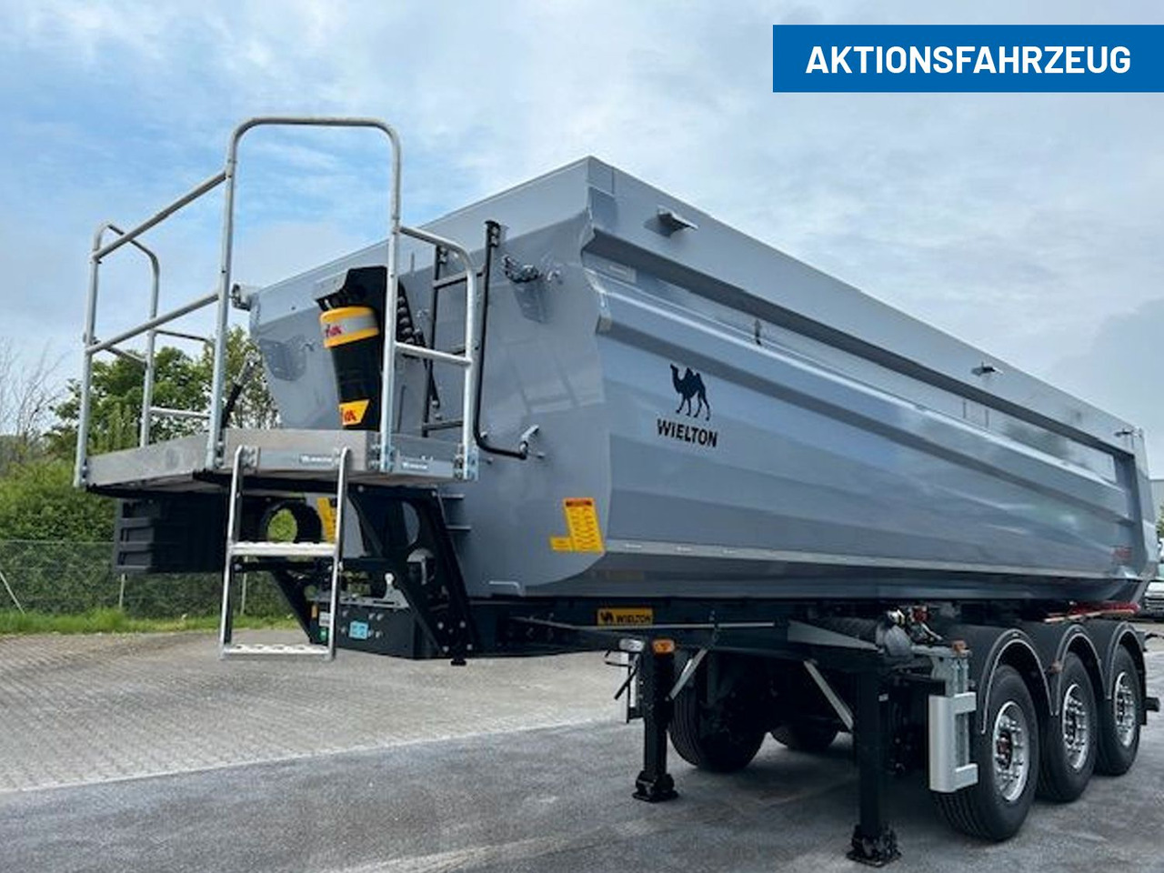 Wielton Strong Master 3-Achse Kippsattelauflieger 26 cbm - Tipper semi-trailer: picture 1 Wielton Strong Master 3-Achse Kippsattelauflieger 26 cbm - Tipper semi-trailer: picture 1