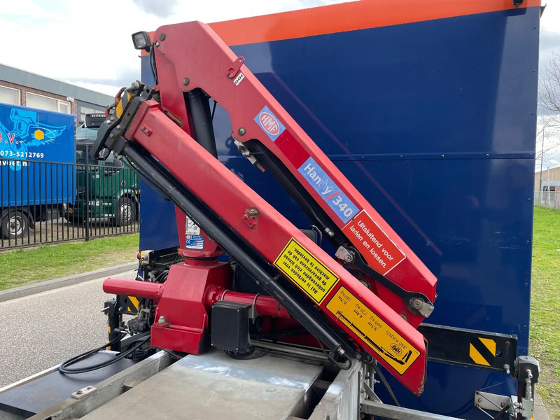 Tipper, Crane truck DAF LF 45 kipper + crane: picture 6
