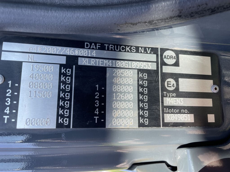 Tractor unit DAF CF 370 2016 only 562.000 km: picture 14