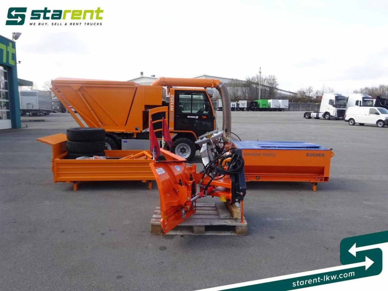 Andere REFORM BOKI HY1252, 792 Stunden, Wechselsystem - Snow removal vehicle: picture 4 Andere REFORM BOKI HY1252, 792 Stunden, Wechselsystem - Snow removal vehicle: picture 4