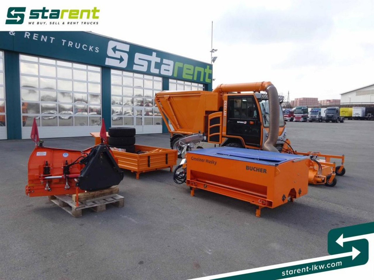 Andere REFORM BOKI HY1252, 792 Stunden, Wechselsystem - Snow removal vehicle: picture 3 Andere REFORM BOKI HY1252, 792 Stunden, Wechselsystem - Snow removal vehicle: picture 3