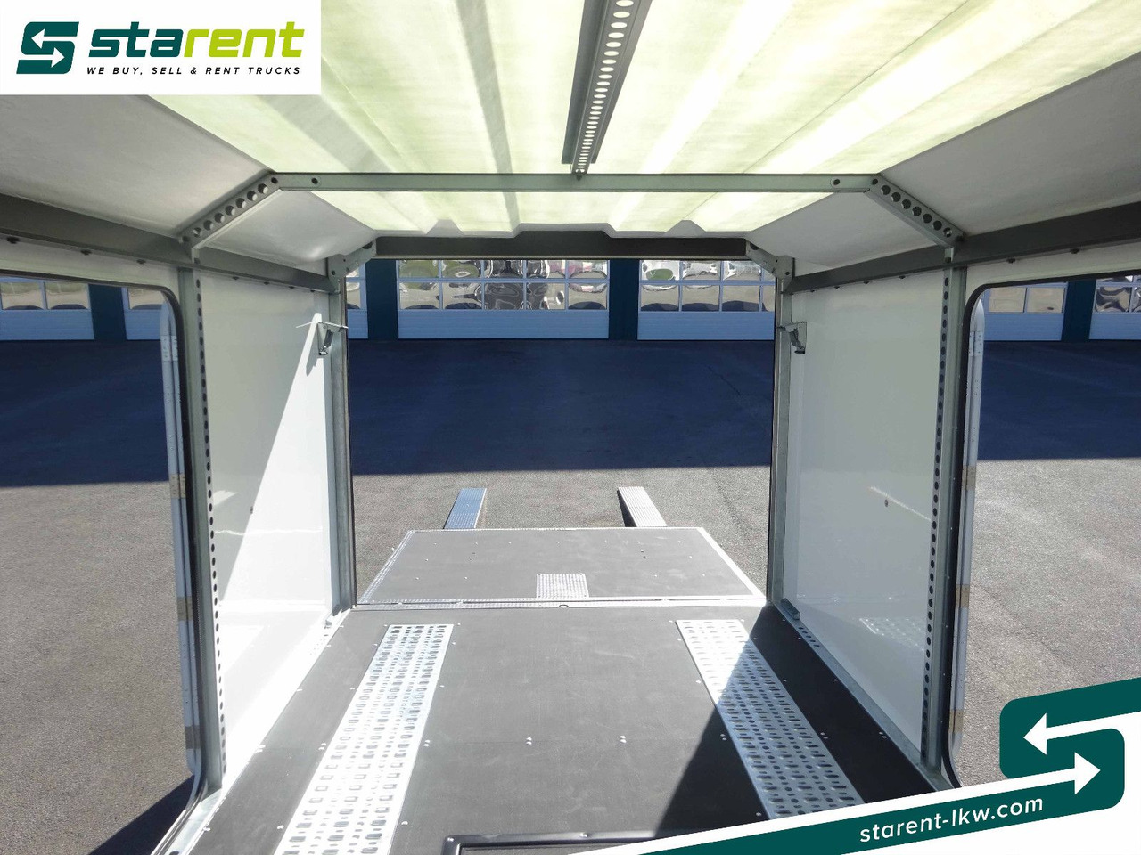 Autotransporter trailer Brian James Trailers Race Transporter 7, Seilwinde: picture 21