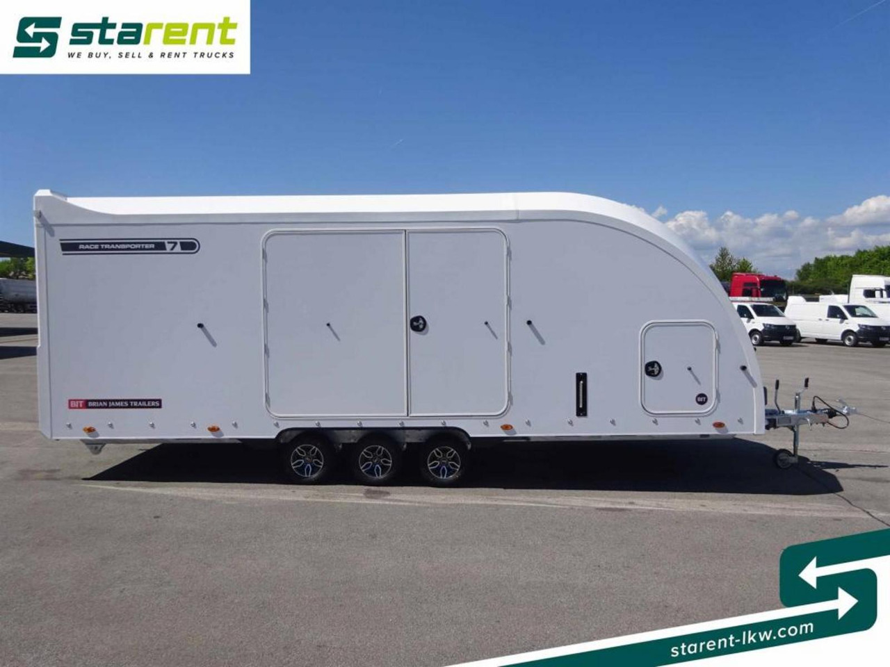 Brian James Trailers Race Transporter 7, Seilwinde, elektrische Klappe - Autotransporter trailer: picture 4 Brian James Trailers Race Transporter 7, Seilwinde, elektrische Klappe - Autotransporter trailer: picture 4