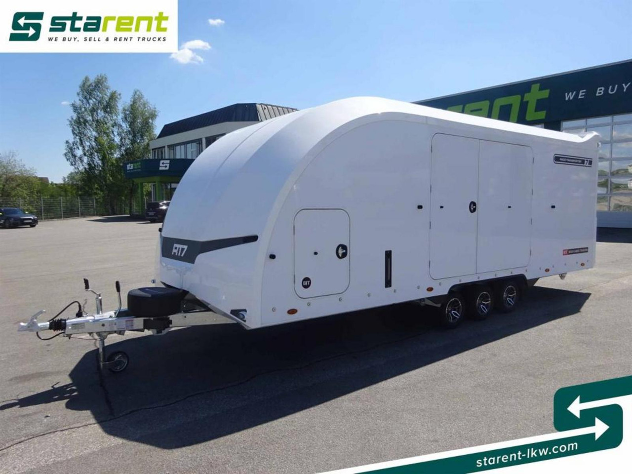 Brian James Trailers Race Transporter 7, Seilwinde, elektrische Klappe - Autotransporter trailer: picture 1 Brian James Trailers Race Transporter 7, Seilwinde, elektrische Klappe - Autotransporter trailer: picture 1