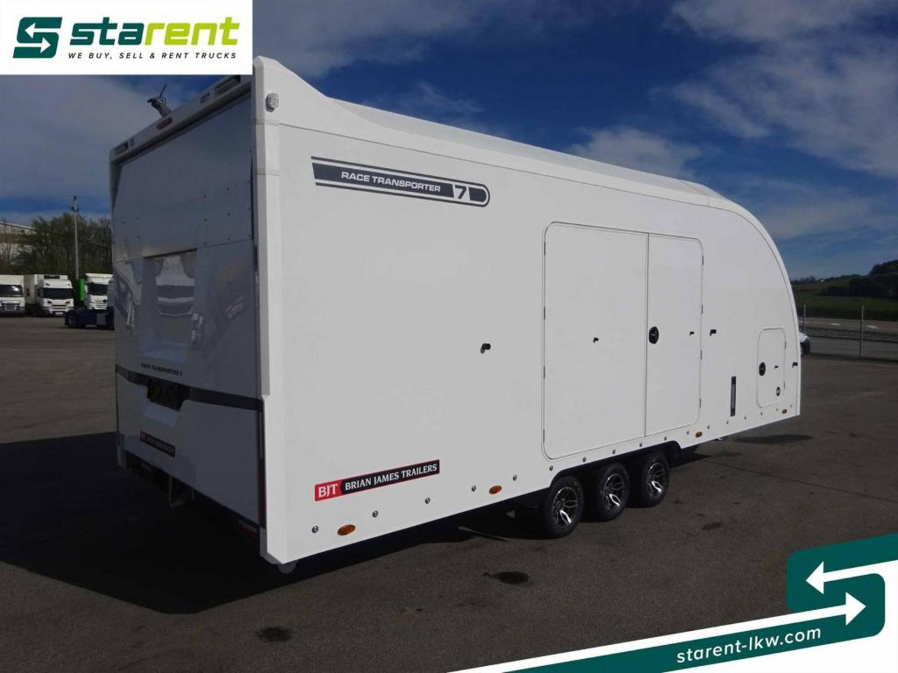 Brian James Trailers Race Transporter 7, extra Hoch, Seilwinde - Autotransporter trailer: picture 5 Brian James Trailers Race Transporter 7, extra Hoch, Seilwinde - Autotransporter trailer: picture 5