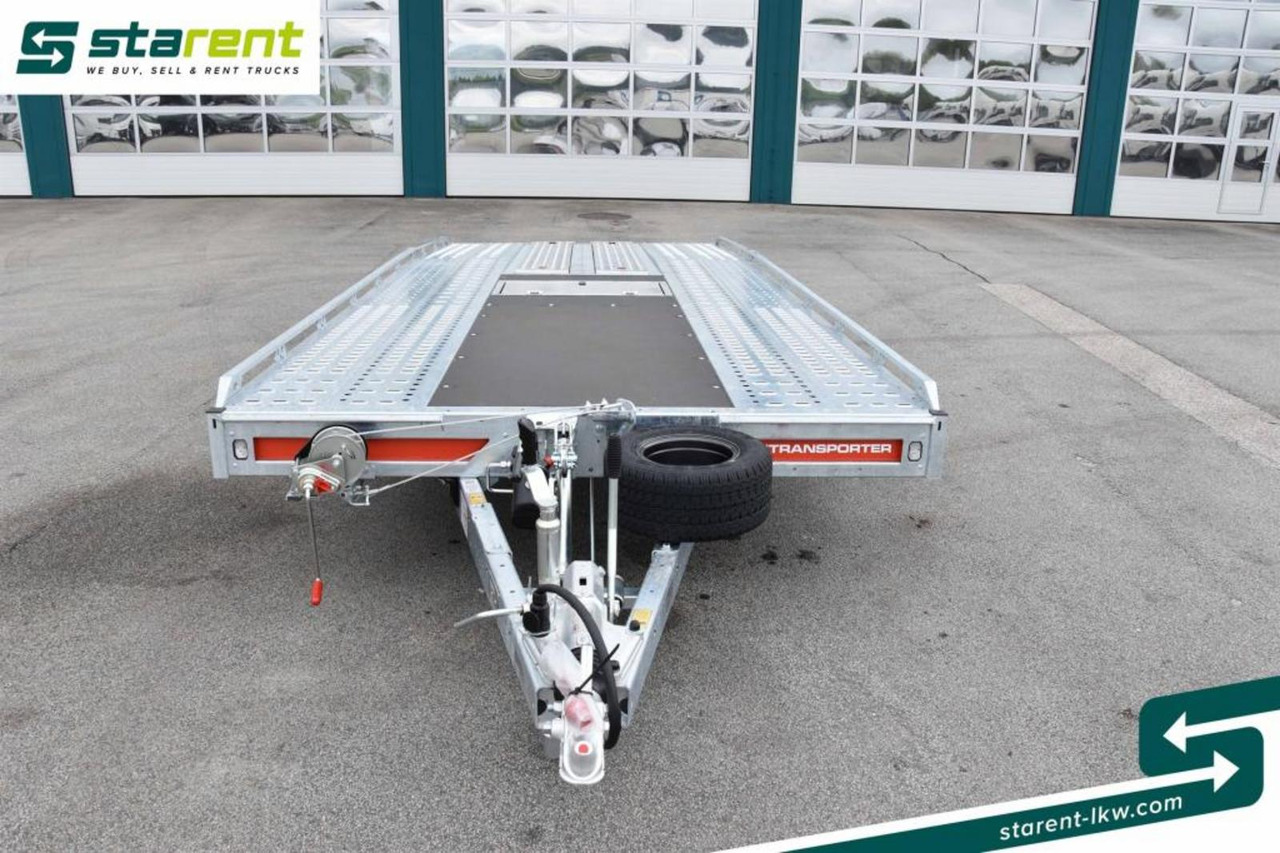 Brian James Trailers T-Transporter Rampen Seilwinde Kippbar Alu - Autotransporter trailer: picture 2 Brian James Trailers T-Transporter Rampen Seilwinde Kippbar Alu - Autotransporter trailer: picture 2