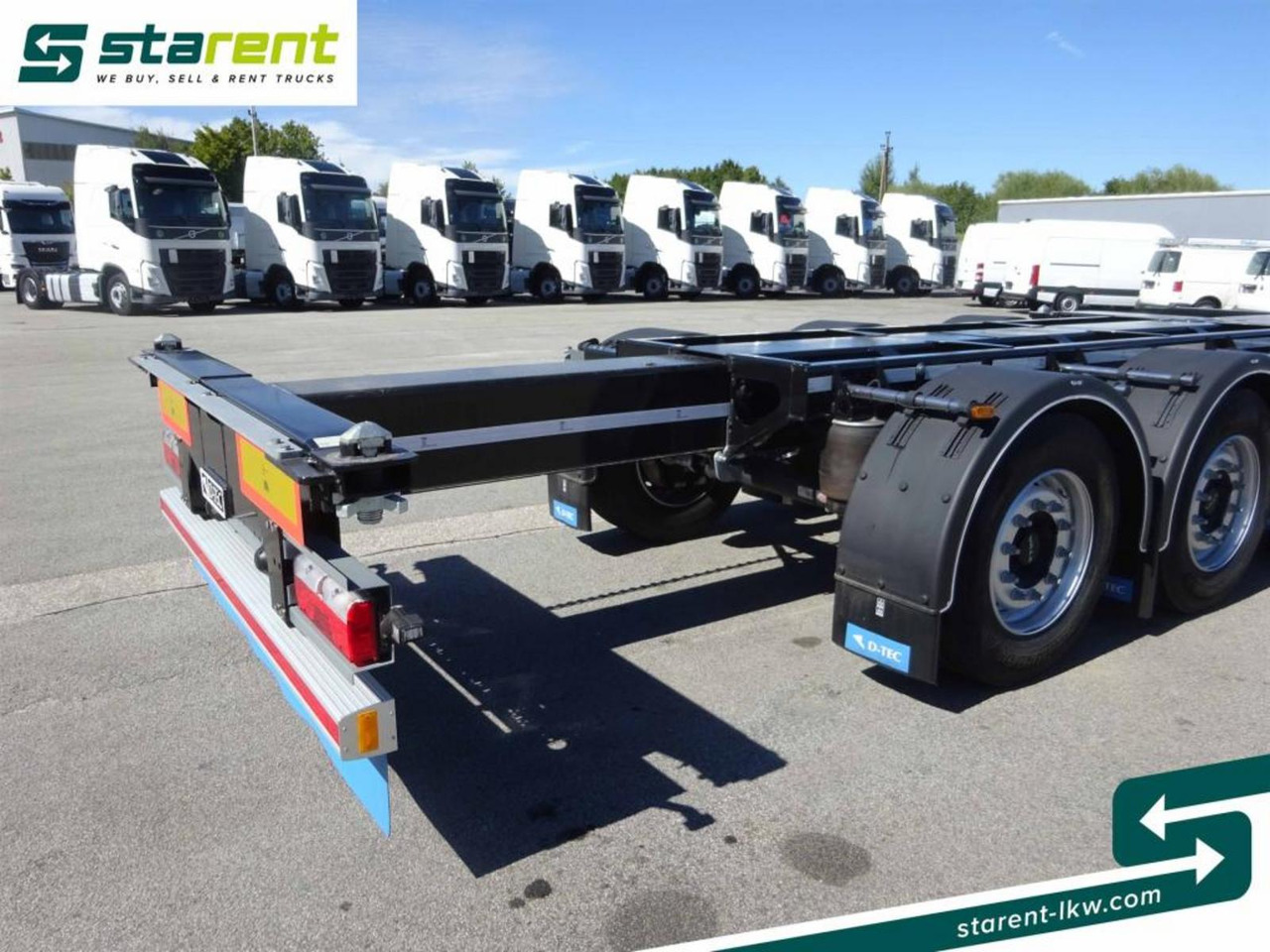 New Container transporter/ Swap body trailer D-TEC Portmaster 1x20 / 2x20 / 1x30 / 1x40 / 1x45: picture 16 New Container transporter/ Swap body trailer D-TEC Portmaster 1x20 / 2x20 / 1x30 / 1x40 / 1x45: picture 16
