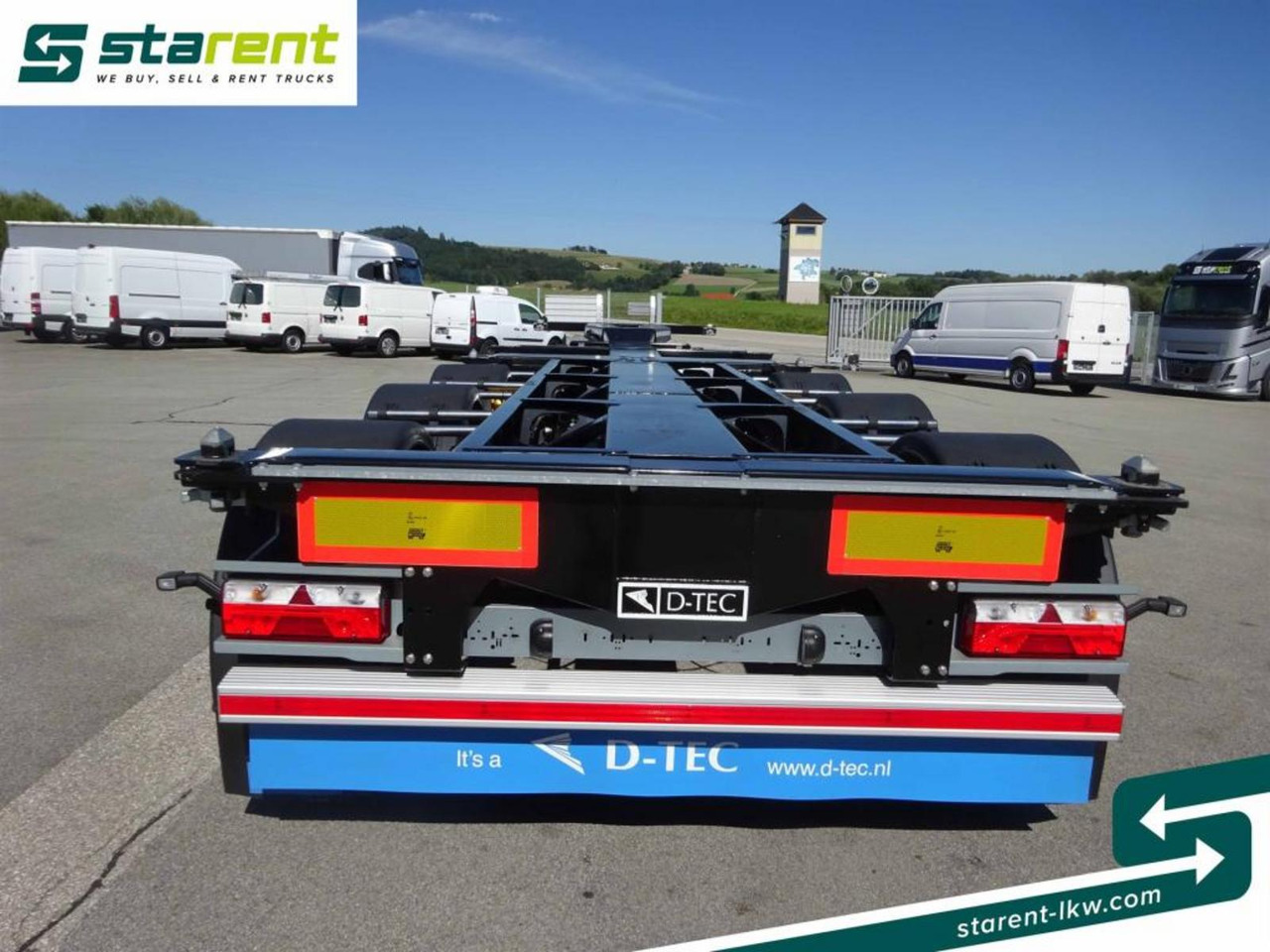 New Container transporter/ Swap body trailer D-TEC Portmaster 1x20 / 2x20 / 1x30 / 1x40 / 1x45: picture 6 New Container transporter/ Swap body trailer D-TEC Portmaster 1x20 / 2x20 / 1x30 / 1x40 / 1x45: picture 6