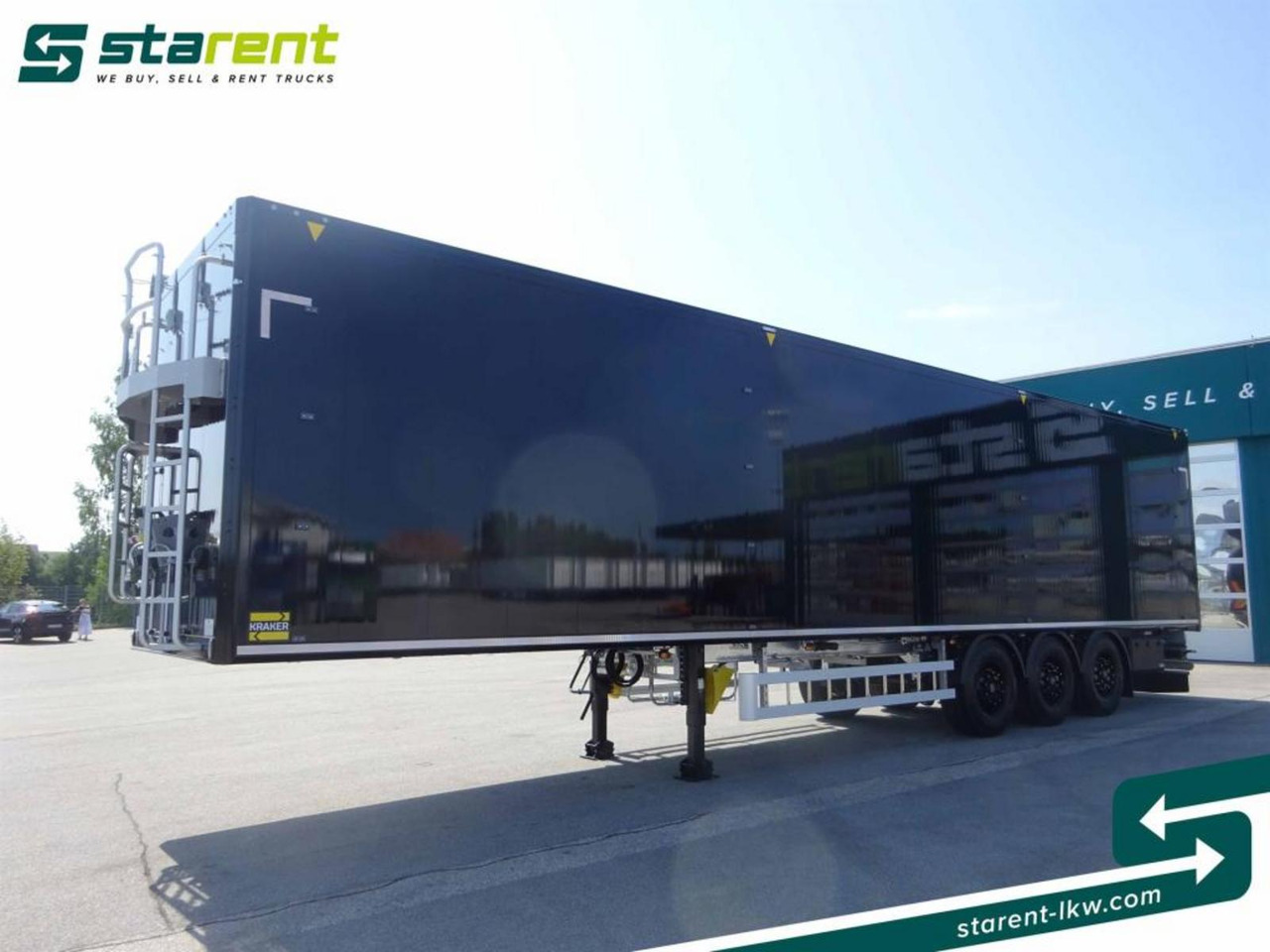 Kraker 8mm 92m³ BPW-Achsen Funk. Verzinkt Liftachse - Walking floor semi-trailer: picture 1 Kraker 8mm 92m³ BPW-Achsen Funk. Verzinkt Liftachse - Walking floor semi-trailer: picture 1