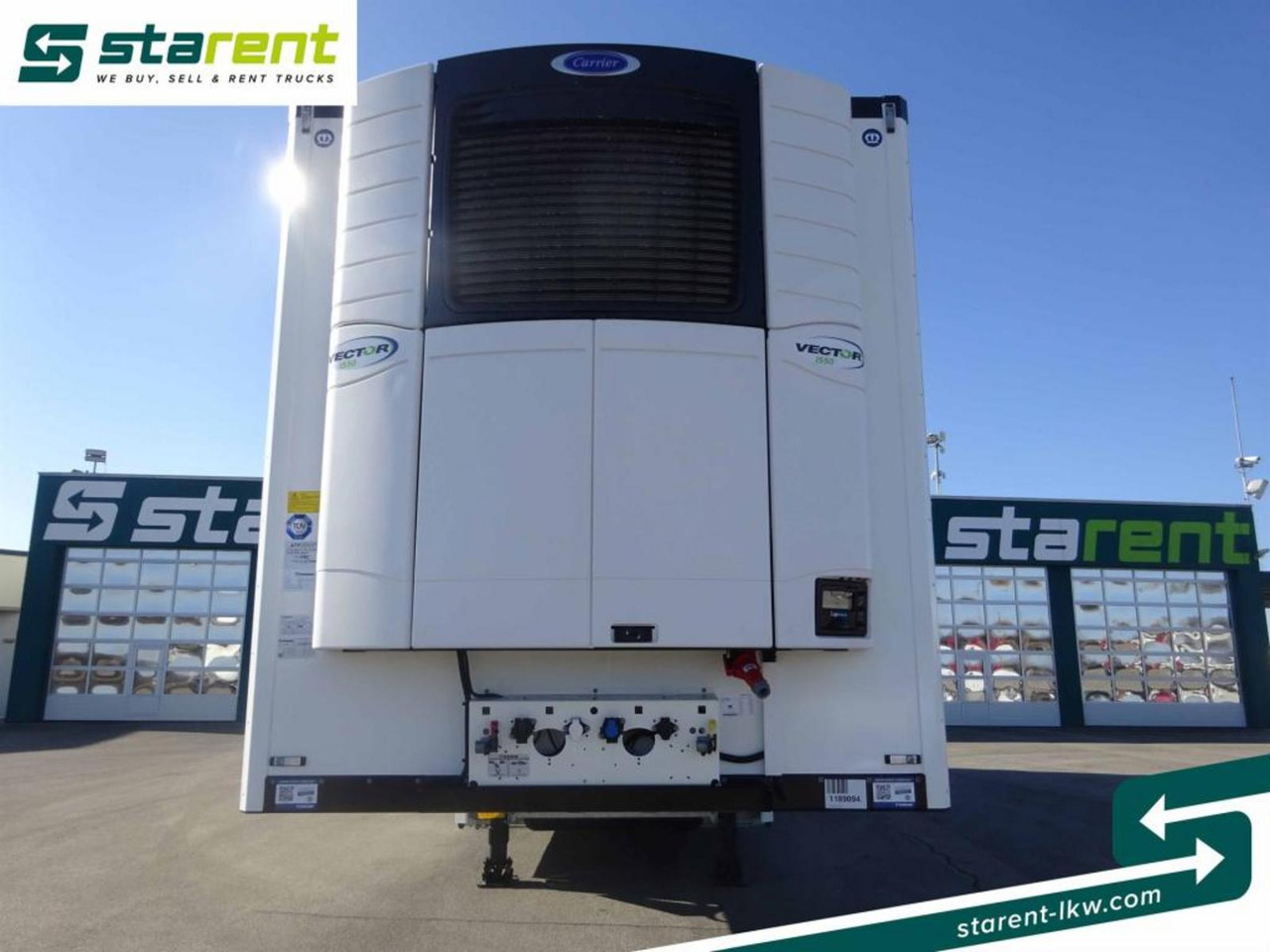 Krone Carrier Vector 1550 Blumenbreit Liftachse - Refrigerator semi-trailer: picture 5 Krone Carrier Vector 1550 Blumenbreit Liftachse - Refrigerator semi-trailer: picture 5