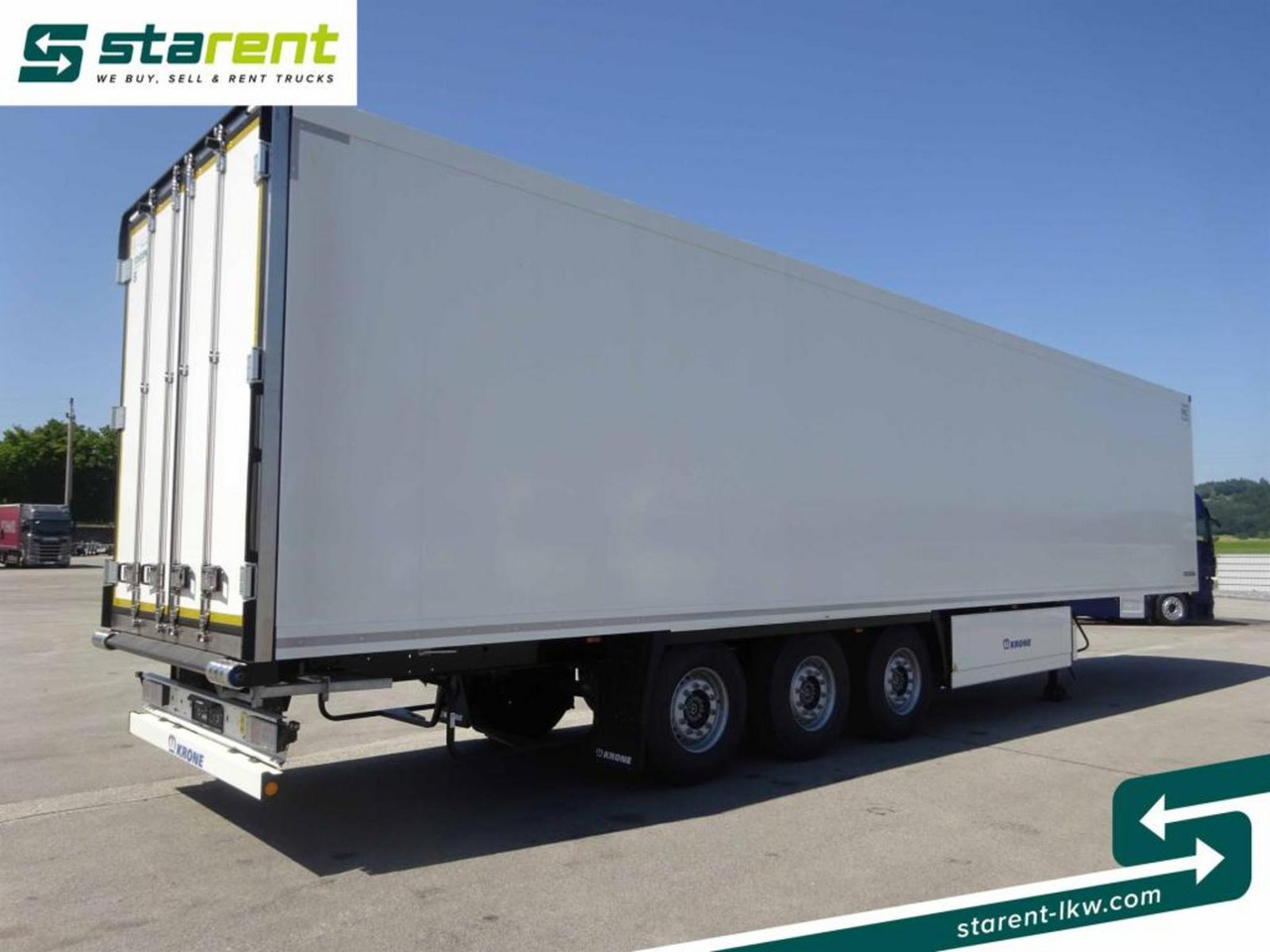 Krone Carrier Vector 1550 Blumenbreit Liftachse - Refrigerator semi-trailer: picture 5 Krone Carrier Vector 1550 Blumenbreit Liftachse - Refrigerator semi-trailer: picture 5