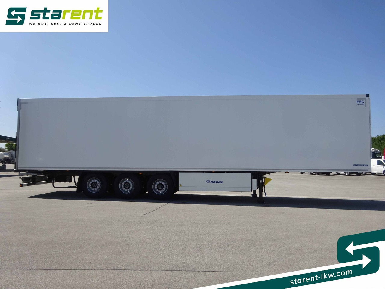 Krone Tiefkühler Carrier Vector 1550, Liftachse - Refrigerator semi-trailer: picture 4 Krone Tiefkühler Carrier Vector 1550, Liftachse - Refrigerator semi-trailer: picture 4