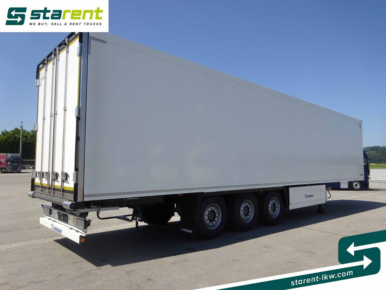 Krone Tiefkühler Carrier Vector 1550, Liftachse - Closed box semi-trailer: picture 5 Krone Tiefkühler Carrier Vector 1550, Liftachse - Closed box semi-trailer: picture 5