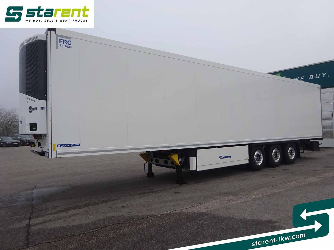 Krone Tiefkühler TK SLXi300 Doppelstock Blumenbreit - Refrigerator semi-trailer: picture 1 Krone Tiefkühler TK SLXi300 Doppelstock Blumenbreit - Refrigerator semi-trailer: picture 1