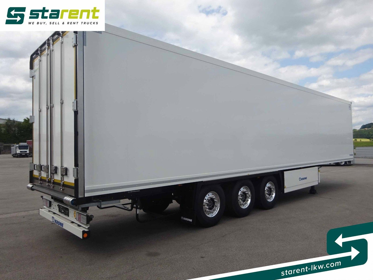 Krone Tiefkühler TK SLXi300 Doppelstock Blumenbreit - Refrigerator semi-trailer: picture 5 Krone Tiefkühler TK SLXi300 Doppelstock Blumenbreit - Refrigerator semi-trailer: picture 5