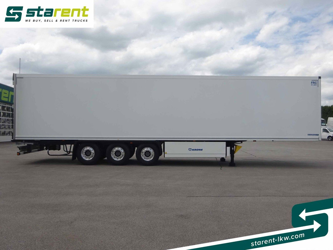 Krone Tiefkühler TK SLXi300 Doppelstock Blumenbreit - Refrigerator semi-trailer: picture 4 Krone Tiefkühler TK SLXi300 Doppelstock Blumenbreit - Refrigerator semi-trailer: picture 4