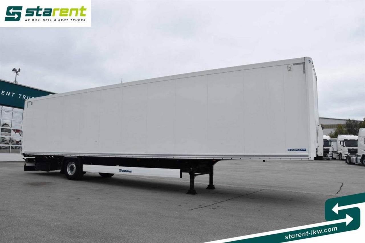 Krone Trockenfrachtkoffer 1-Achs Doppelstock TÜV 04/26 - Closed box semi-trailer: picture 3 Krone Trockenfrachtkoffer 1-Achs Doppelstock TÜV 04/26 - Closed box semi-trailer: picture 3